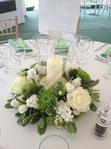 Как украсить цветами свадебный зал