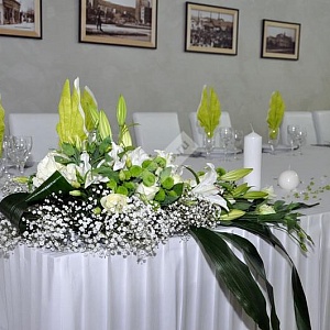 Оформление свадьбы в салатовом цвете с декором