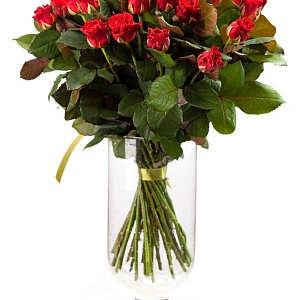 Букет красных роз 40 см