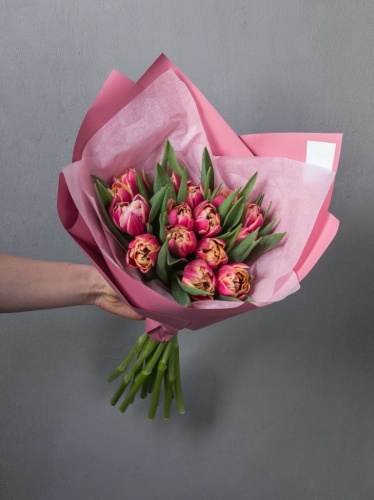 Букет цветов тюльпанов