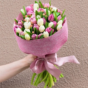 Букет тюльпанов подарок