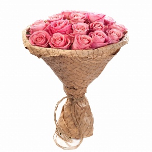 Букет из 20 розовых роз