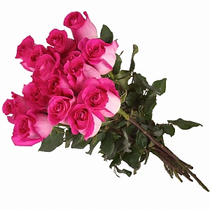 Букет из 13 розовых роз